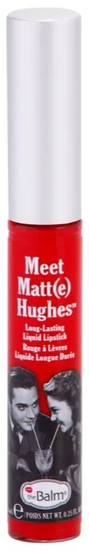 theBalm Meet Matt(e) Hughes Long Lasting Liquid Lipstick langanhaltender flüssiger Lippenstift Farbton Devoted 7.4 ml