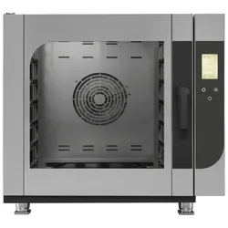 6 Gn1/1-60x40 Full Touch Digital Mixed Gas Oven mit Feuchtigkeitskontrolle und automatischer Reinigung