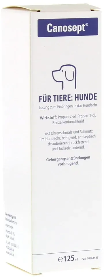 Canosept Ohr-reiniger F.hunde 125 ml