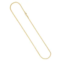 Goldkette JOBO, gold (gelbgold 333), Halsketten, Damen, Gelbgold 333, L: 70, Goldkette, Panzerkette 333 Gold 70 cm 2,3 mm