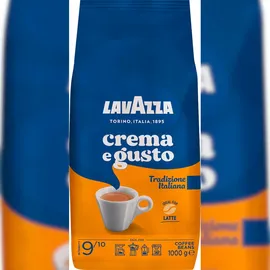 Lavazza Crema e Gusto Tradizione Italia ganze Bohnen 1000 g