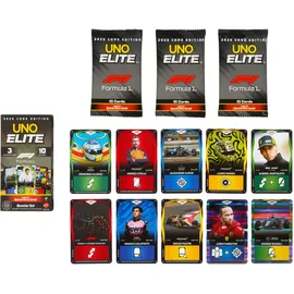 Mattel UNO Elite Formula 1 Booster-Set