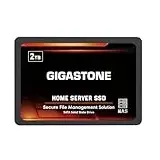 Gigastone Home NAS SSD 2TB 24/7 Dauerhaft TLC Hohe Dauerhaltbarkeit Persönlicher Server Cloud Datenspeicher RAID 3D NAND 2,5 Zoll SATA III Interne Solid State Festplatten