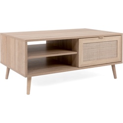 Finori Bali 55A Couchtisch Braun/Kunststoffgriffe/Holzwerkstoff - / - /