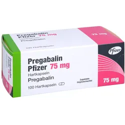 Pregabalin Pfizer 75 mg Hartkapseln 100 St