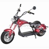 Star-Biker E-Motorroller SB2 Elektroroller Harley, 3kw, 30Ah / E-Chopper M1P Mangosteen, 3000,00 W, 48 km/h rot