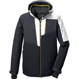 KILLTEC Herren Skijacke/Funktionsjacke mit abzippbarer Kapuze und Schneefang KSW 76 MN SKI JCKT, cloud grey, XL,