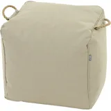 Siena Garden Sitzhocker Integral Polyester 46 x 48 x 46 cm Beige
