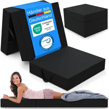 eloneo Klappmatratze 15 cm dick, waschbar, versch. Größen & Farben, geeignet für Hausstauballergiker 1 St Auflage