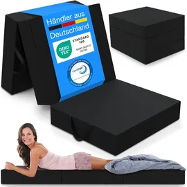 eloneo Klappmatratze 15 cm dick, waschbar, versch. Größen & Farben, geeignet für Hausstauballergiker 1 St Auflage