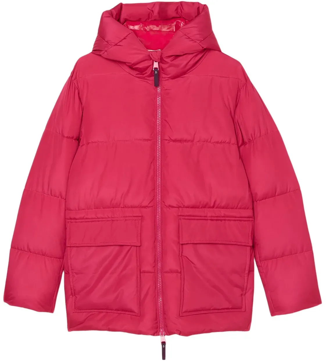 Outdoorjacke MARC O'POLO "mit wasserabweisender Oberfläche" Gr. 164, pink Mädchen Jacken Regenjacken