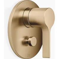 Dornbracht VAIA UP-Einhandbatterie mit Umstellung, 36120809-39, Farbe: Dark Brass