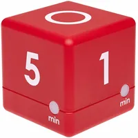 TFA Dostmann Timer Cube Timer Rot