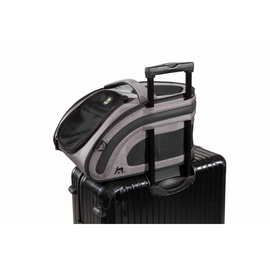 Maelson Snuggle Kennel Transportbox, faltbar - anthrazit 52