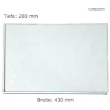 Glaserei Rohrig Einlegeboden Kühlschrank - Kathedral 4 mm (89,96 EUR/qm) - Viele Maße!