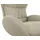 flexlux Relaxsessel Haze Leder/Polyester 70 x 104 x 79 cm Beige drehbar