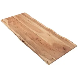 möbelliebling Tischplatte Baumkante Akazie Natur 140 x 60 cm