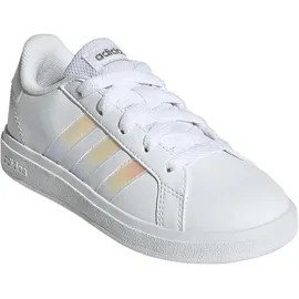 adidas Grand Court Lifestyle Lace Tennis Cloud White / Iridescent / Cloud White 33 1/2