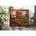 Massivmoebel24 Highboard 166 x 145 x 40 cm Walnuss