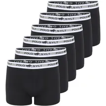 Polo Sylt Boxershorts im Sechserpack und Label-Look