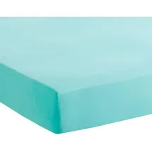 Traumschlaf Spannbettlaken Jersey-Elasthan 120 x 200 - 130 x 200 cm Blau