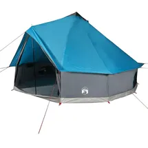 vidaXL Tipi-Familienzelt 6 Personen Blau