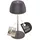 Briloner Riffle Mini LED Tischlampe Akku Tischleuchte Dimmbar kabellos IP44 Anthrazit