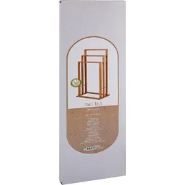 Bathroom Solutions Handtuchhalter mit 3 Stangen Braun