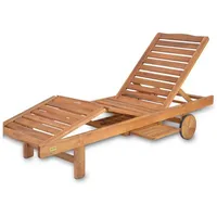 Hecht Sonnen-Liege "Resort A Lounger" Gartenliege aus Akazienholz