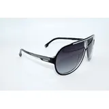 Carrera 1057/s 80S/9O BLACK WHITE Sunglasses Men Propionate, Standard, 64 - 64