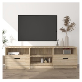 vidaXL TV-Schrank Sonoma-Eiche 150x33,5x45 cm Holzwerkstoff