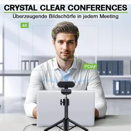 Offgridtec UHD Webcam 4K Grau