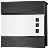 Melko Briefkasten Weiß inkl. Zeitungsfach