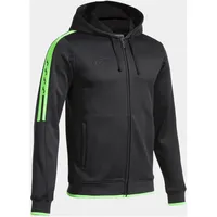 Joma Olimpiada Reißverschlusspullover - Negro / Verde Fluor -