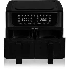 Zeegma Knapper Dual Heißluftfritteuse 1700 W schwarz