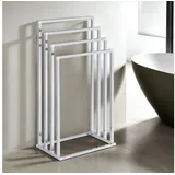 Idimex Handtuchhalter Senza mit 4 Stangen freistehend, – Beige