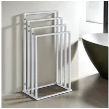 Idimex Handtuchhalter Senza mit 4 Stangen freistehend, – Beige