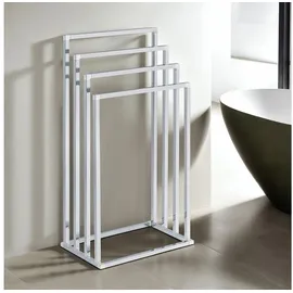 Idimex Handtuchhalter Senza mit 4 Stangen freistehend, – Beige