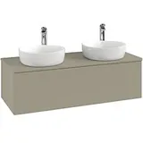 Villeroy & Boch Antao Waschtischunterschrank 1200x360x500mm L35150MT mit Beleuchtung mit Struktur FK/AP: MT/0