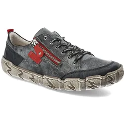 Blaue Halbschuhe Rieker Modische Damenschuhe, 40