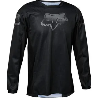 Fox 180 Blackout Jugend Jersey schwarz