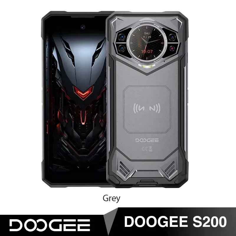 Globale Version Doogee S200 5g Robustes Telefon 12Gb 256Gb 6,72
