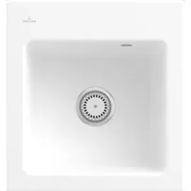 Villeroy & Boch Subway 45 XS weiß alpin + Handbetätigung + Lochbohrungen