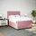 vidaXL Boxspringbett 140 x 200 cm Rosa