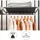 Songmics Stoffschrank, RYG12B schwarz 150,0 x 45,0 x 175,0 cm