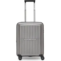 pactastic Collection 01 Cabin Trolley 4-Rollen 55 cm / 41 l grau/coffee metallic taupe