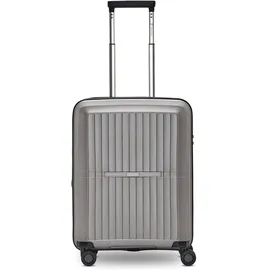 pactastic Collection 01 Cabin Trolley 4-Rollen 55 cm / 41 l grau/coffee metallic taupe