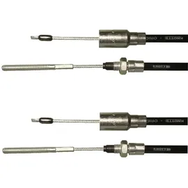 KNOTT Anhänger 2 x Knott - Bremsseil 33921-1.06 HL: 730 mm - Gesamtlänge: 940 mm