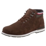 Tommy Hilfiger Schnürboots »OUTDOOR SUEDE Boot Gr. 41, braun - 94753359-41