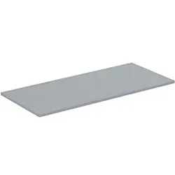 Ideal Standard Connect Air Holzkonsole E0851EQ 100,4x1,8x44,2cm, hellgrau glänzend/weiß matt